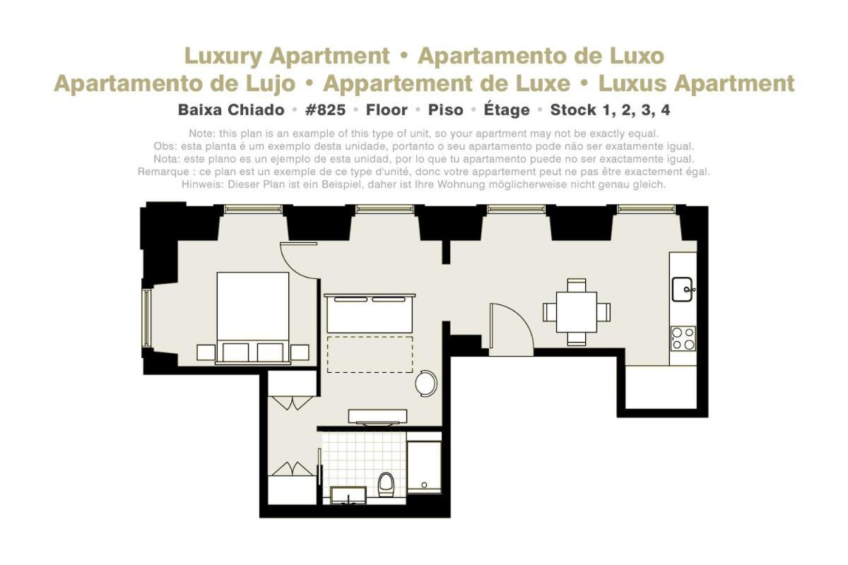 Lisbon Serviced Apartments - Baixa Bagian luar foto